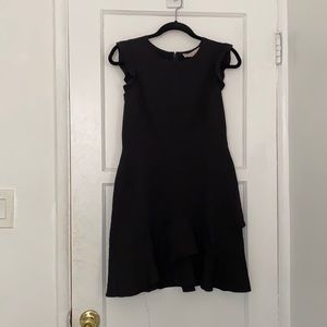 Black Loft Peplum Dress